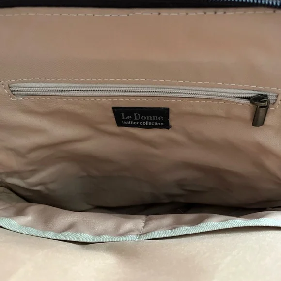 Le Donnie Leather River Backpack - Picture 5 of 5